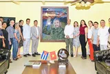 Viện Kinh tế, Văn hóa và Nghệ thuật với ba tác phẩm thể hiện lòng tri ân Lãnh tụ Cuba Fidel Castro Ruz