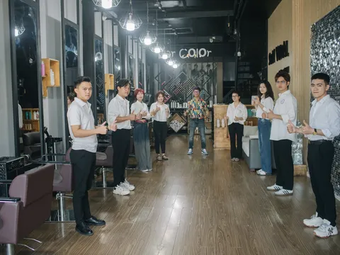 Gắn kết yêu thương với khóa học nghề tóc 0 đồng