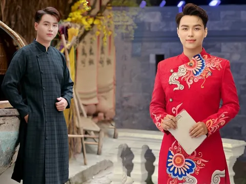 Á vương Huỳnh Tấn Trọng sở hữu vẻ ngoài thanh lịch và vẻ đẹp cuốn hút của trí tuệ.