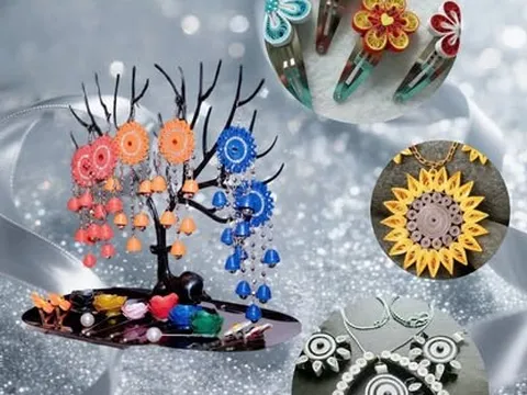 Vũ Mẫn Quilling: Từ bàn tay chạm đến trái tim