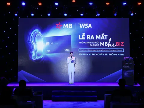 MB ra mắt thẻ doanh nghiệp MB Visa Hi BIZ tối ưu chi tiêu, mở rộng giao thương